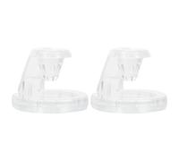 NULYLU 2pcs Plastic 3d Printing Pen Holder Stand Base with Shock-proof Design to Prevent Desktop Damage and Burns, Storage Bracket for 3d Printing Pens