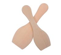 NULYLU 2pcs Pottery Paddle Tool Wooden Bamboo Clay Shaping Tool for Ceramics Sculpting Compressing Clay Coil Techniques