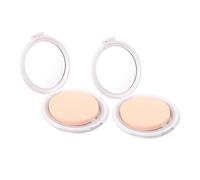 NULYLU 2pcs Powder Puff Diy Kit Cream r Case Mirror Super Soft Makeup Foundation Box