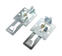 NULYLU 2pcs Range Hood Wall Mount Bracket Adjustable Hook for Kitchen Range Hood Lift Bracket Wall Hanging Plate