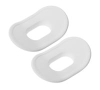 NULYLU 2pcs Scuba Mouthpiece Replacement Scuba Diving Mouthpiece Diving Silicone Regulator Accessories Silicone Lip Guard Non-bite Regulator White