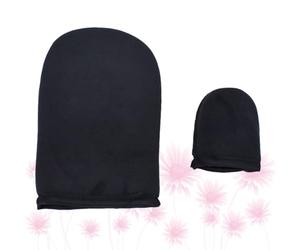 NULYLU 2pcs Self Tanning Mitt Tanning Mitt Applicator Pe Sponge Flocking Material Do Not Drop Nap Easy to Take off Sturdy Compact Design for Women