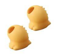 NULYLU 2pcs Silicone Egg Yolk Separator Set Flexible Yellow Egg White Divider for Home Cooking and Baking Supple Cartoon Kitchen Gadget for Easy Yolk Separation