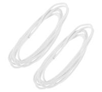 NULYLU 2pcs Silicone Wrapped Copper Wire for Electric Guitar and Bass Guitar, 1-meter Vintage Pickup Wire with Quick Installation and Enhanced Musical Expression, for Studio
