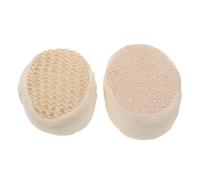 NULYLU 2pcs Sisal Cleaning Sponge Natural Loofah Bath Sponges for Adults Shower Scrubber for Body Cleaning