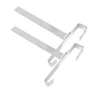 NULYLU 2pcs Stainless Steel Beekeeping Frame Holder Durable Support Tools for Beekeepers Practical Hive Frame Storage and Organization Essential Beekeeper Supplies
