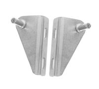 NULYLU 2pcs Stainless Steel Chest Freezer Door Hinges for Fridge and Commercial Refrigerator Repair Kit Easy Installation Replacement Parts for Smooth Operation and Extended Appliance