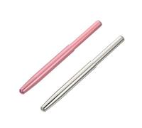 NULYLU 2pcs Tactileangled Makeup Brush Set Lip Brush Lid Major for Girls Portable Makeup Tools Flat Lip for Brow and Eyes