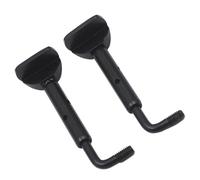 NULYLU 2pcs Violin Chin Rest Screws 3/4 4/4 Violin Cheek Rest Clamps Replacement Parts Black and String Instrument Repairs