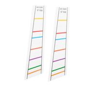 NULYLU 2pcs Violin Finger Position Markers Beginner-friendly Stickers for Violins Easy Read Decals for Learning Finger Placement and Scales