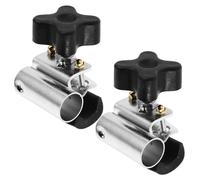 NULYLU 2pcs Wheelchair Dining Tray Support Clamp Portable Table Board Holder for Seniors Easy Setup and Multi-Purpose Use for Dining Writing and Leisure Activities