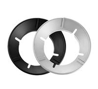 NULYLU 2pcs Wok Holder for Gas Stove Professional Cooktop Durable Wok Rack with Slip Design Efficient Heat Diffuser Essential Cooking Accessory for Home Chefs