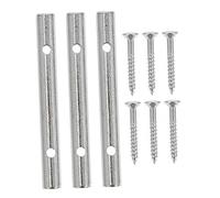 NULYLU 3 Sets Zinc Alloy Guitar String Stable Bar for Electric Guitars, Mini Silver Pressure Chord Rod, Easy to Install Hardware Accessory