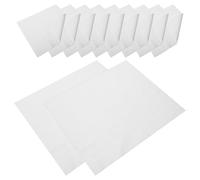NULYLU 30 Sheets Nail Dust Filters Non-woven Fabric Filters High Suction Power Efficient Cleaning White Replacement Sheets for Nail Dust Collector Suitable for Homes