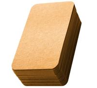 NULYLU 300pcs Small Note Cards Flash Cards Blank Memo Kraft Paper Note Taking Recording Schedule for School and Journeys Suitable for Teachers and Tourists