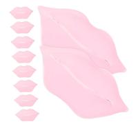 NULYLU 30pcs Sleeping Lip Masks Portable Lightweight Moisturizing Collagens Pvc Delicate Pink Pads for Women Winter Lip Care