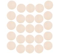 NULYLU 36Pcs Round Wooden Discs 7.5Cm Unfinished Wood Slices for Crafts DIY Rustic Garden Signs and Farmhouse Ornaments Wood Cutouts for Creative Projects