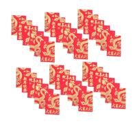 NULYLU 36pcs Year of The Snake Red Envelope Red Paper New Banner Spring Festival Packet Lunar Decorations Traditional Envelopes Chinese Money Lucky Money Packets