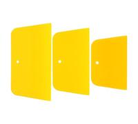 NULYLU 3pcs Auto Body Filler Spreader Yellow Pon Practical Versatile Car Body Spreader and Car Maintenance
