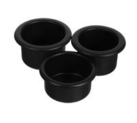 NULYLU 3pcs Car Cup Holders for Rv Truck Boat with Diameter Stable Support and Easy to Clean Flexible Fit for Various Cup for Golf Cart Center Console and Family Trips