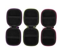 NULYLU 3pcs Essential Oil Ball Bottle Storage Bag Oxford Cloth Roller Bottle Pouches Fragrance Oil Case Portable Travel