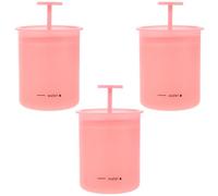 NULYLU 3pcs Face Wash Foamer Portable Manual Bubble Maker for Face Wash Facial Cleanser Foaming Bottle Skincare Tool for Cleansing Bathroom Use