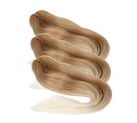 NULYLU 3pcs Low Temperature Silk Wigs Long Braiding Hair Extensions Soft Synthetic Hair Wigs for Effortless Styling