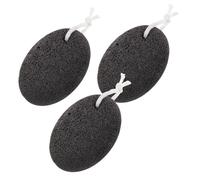 NULYLU 3pcs Natural Pumice Stone Set for Feet and Hands Volcanic Lava Exfoliator Effective Dead Skin Scrubber for Foot Care for Home Pedicure