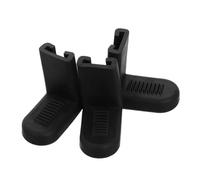 NULYLU 3pcs Rubber Drum Hook for Snare Drums Design Black Material Versatile Accessories Performance
