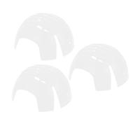 NULYLU 3pcs Safety Bump Cap Insert for Baseball Caps, Lightweight Plastic Hardhat Insert Head Protection, Universal Hat Blocks for Construction and Gardening Use