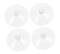 NULYLU 4 pcs Guitar Support Stand Suction Cups Clear Replacement Suction Cups for Guitar Support Holder Portable Lightweight Easy to Install Practical and Safe to Use