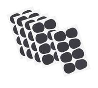 NULYLU 40pcs Black Clarinet Mouthpiece Cushions Adhesive Anti-slip Pads for Saxophone Woodwind Instruments Soft Silicone Protection for Beginners and Professionals
