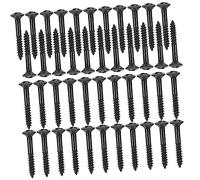NULYLU 40pcs Guitar Pickup Frame Screws Replacement Screws for Pickguard Tremolo Cavity