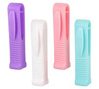 NULYLU 4pcs Ampoule Bottle Opener Set for Nurse Essentials with Reusable Plastic, Ergonomic and Compact Design, Reduces Hand Fatigue, for Traveling Between Facilities and Laboratories