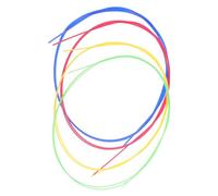 NULYLU 4pcs Concert Ukulele Strings Nylon Strings Replacement Parts for Violin Electric Bass Piano