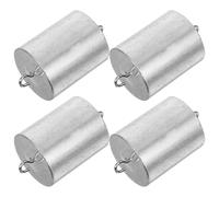 NULYLU 4pcs G Double Hooked Calibration Weights Set for Laboratory Experiments with Precision Iron Metal Mass for Accurate Measurements in General Science Experiments