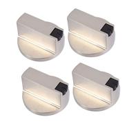 NULYLU 4pcs Gas Stove Control Knob Easy Knobs for Gas Cooker Compact and Lightweight Design for Simple Stylish and Practical Kitchen Accessory