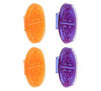 NULYLU 4pcs Meridian Pressure Brush Set Handheld Body Care Tool with Accurate Acupoint Stimulation and Professional-Grade Massage PVC Material Portable for Full Body Relaxation and Beauty