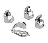 NULYLU 4pcs Metal Pick for Guitar Ukulele Thin Thumb Finger Picks for Banjo Stringed Instruments