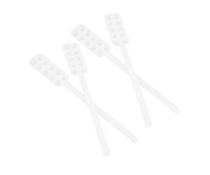 NULYLU 4pcs Pill Counting Measuring Spoon with 10 Slots for Accurate Dosage, Compact and Portable Abs Pill Spoon for Managing Household Medications and Organizing Small Beads