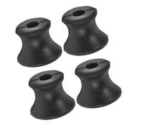 NULYLU 4pcs Rubber Tuning Fork Holder Base Non-slip Support for Musical Instruments Sound Therapy Yoga Accessory Replacement