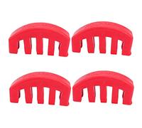 NULYLU 4pcs Rubber Violin Mute Beginner Practice Silencer Lightweight Portable for Violinists for Sound Dampening