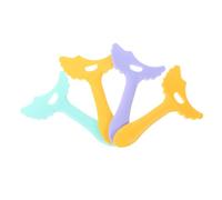 NULYLU 4pcs Silicone Eyeliner Stencils and Mascara Shield Makeup Aid Tools for Women, Eye Makeup Applicators with Eyeliner and Lash Drawing Guide for Precise Beauty Application Random Color