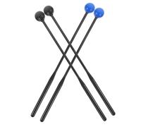 NULYLU 4pcs Tongue Drum Mallets Handle Percussion Instrument Sticks for Marimba Xylophone and Beginner Musicians for Boys and Girls and Practitioners