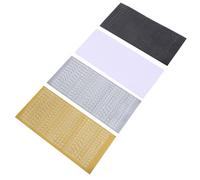 NULYLU 4pcs Waterproof Alphabet Stickers Mini Cursive Letters PVC Glitter Decals for Scrapbooking Resin Crafts Classroom Wall Decor