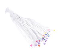 NULYLU 50pcs Adjustable Diaper Buckles Elastic Strap Diaper Fasten Belt Fixing Clips 2x50cm Fixing Bands for Newborns and Infants