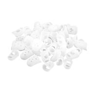 NULYLU 50pcs Guitar Covers Caps Silicone Finger Covers Protective Cots for Guitar Bass Guzheng