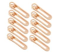 NULYLU 50pcs Hollow Alligator Hair Clips Diy Crafts Hairpins for Hair Styling Pins Barrettes for Making Bows Accessories for Women