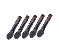 NULYLU 50pcs Makeup Eyeshadow Brushes Eyebrow and Lip Brushes Dual-sided Sponge Applicator for Festival