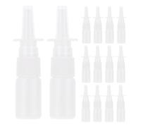NULYLU 50pcs Plastic Spray Bottles 10ml Refillable Fine Mist Atomiser Bottles Lightweight High Transparency Material Portable Container for Gardening and Makeup Use